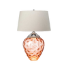 Polished Nickel / Faux Silk