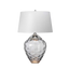 Polished Nickel / Faux Silk
