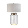 Polished Nickel / Faux Silk