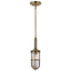 Dark Antique Brass / Glass
