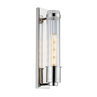 Chrome / Clear Ribbed Glass