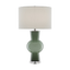 Light & Dark Green / Polished Nickel