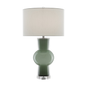 Light & Dark Green / Polished Nickel