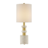 Beige / Antique Brass