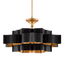 Matte Black / Contemporary Gold Leaf