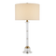 Antique Brass and Clear Glass