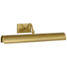 Hessen 18" Picture Light in Natural Brass
