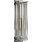 Belden Square Sconce, a premium Decorative light by Visual Comfort & Co. Close - up image of its design.