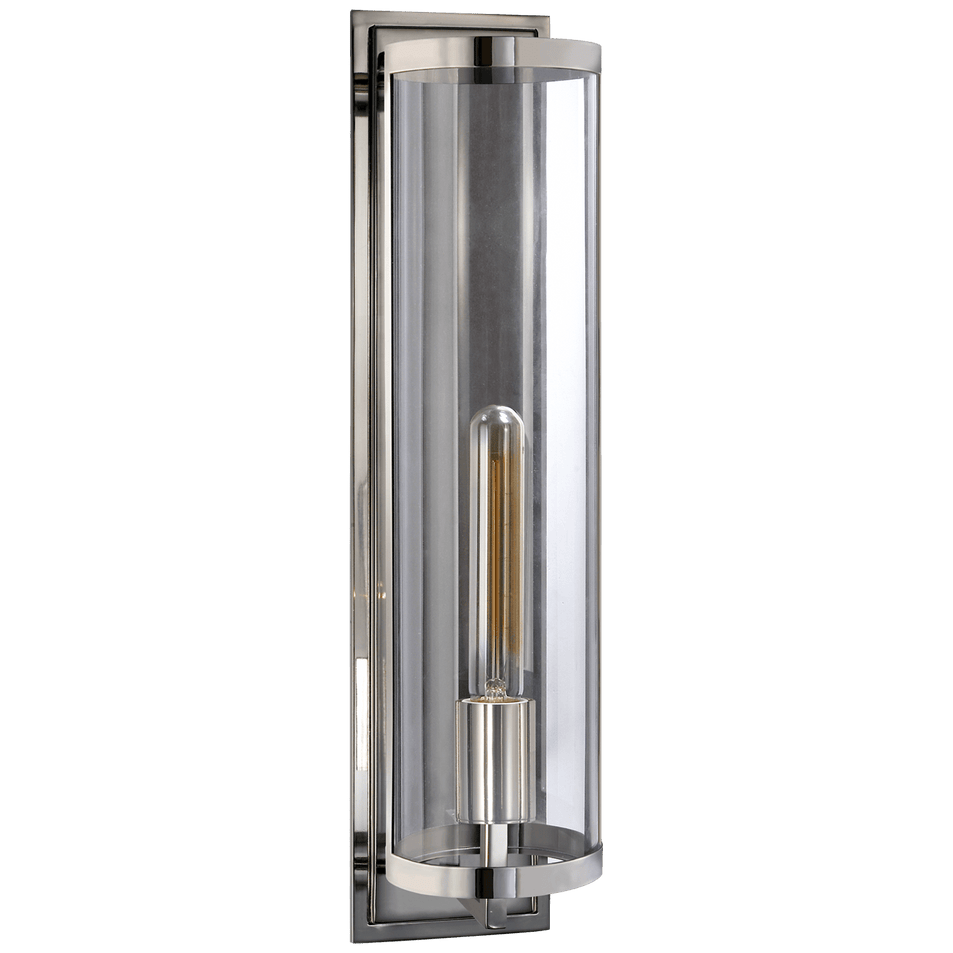 Belden Round Sconce, a premium Decorative light by Visual Comfort & Co. Close - up image of its design.