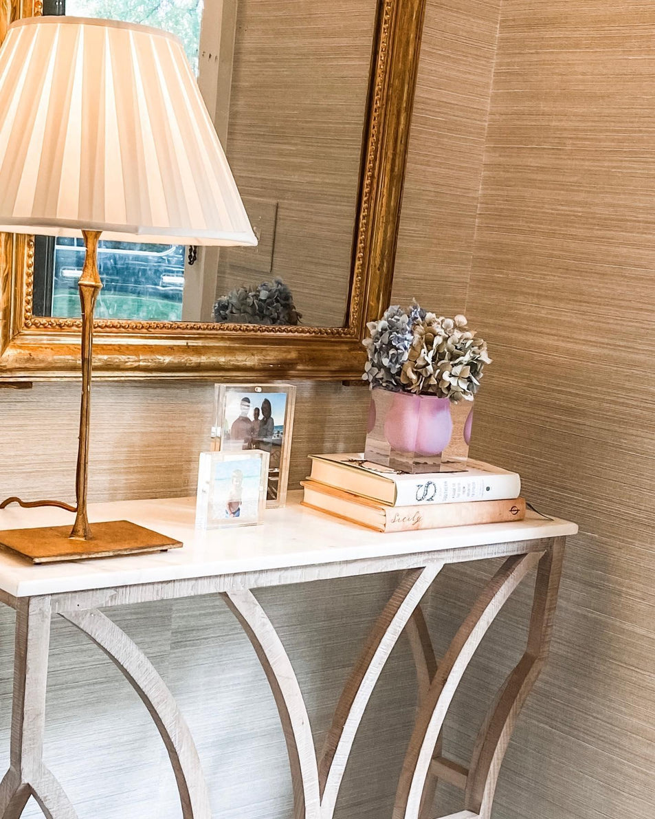 Dauphine Table Lamp, a premium Decorative light by Visual Comfort & Co. Close - up image of its design.