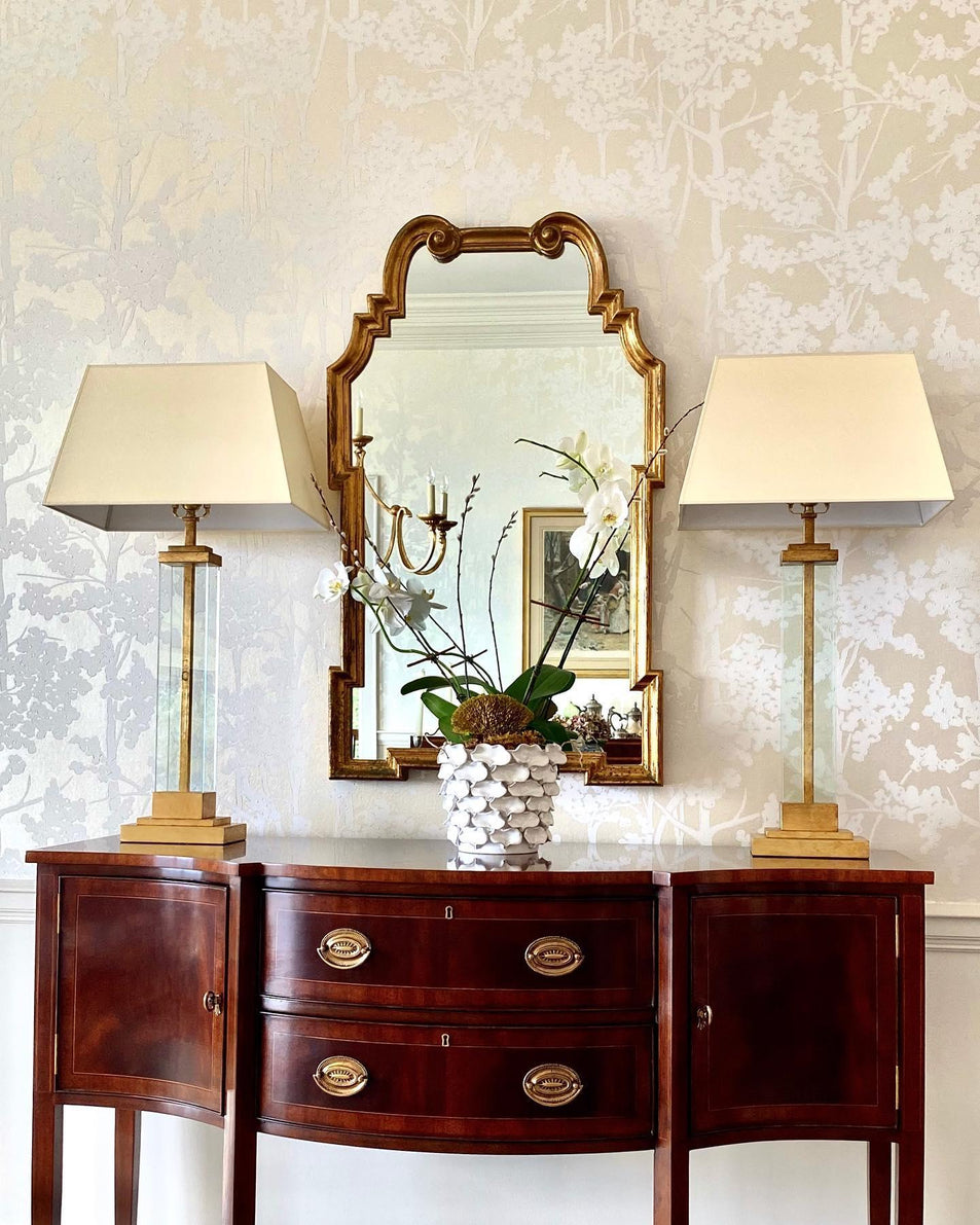 Wright Table Lamp, a premium Decorative light by Visual Comfort & Co. Close - up image of its design.