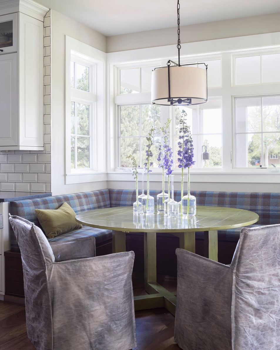 Aspen Medium Hanging Shade, a premium Hanging Shade light by Visual Comfort & Co. Close - up image of its design.