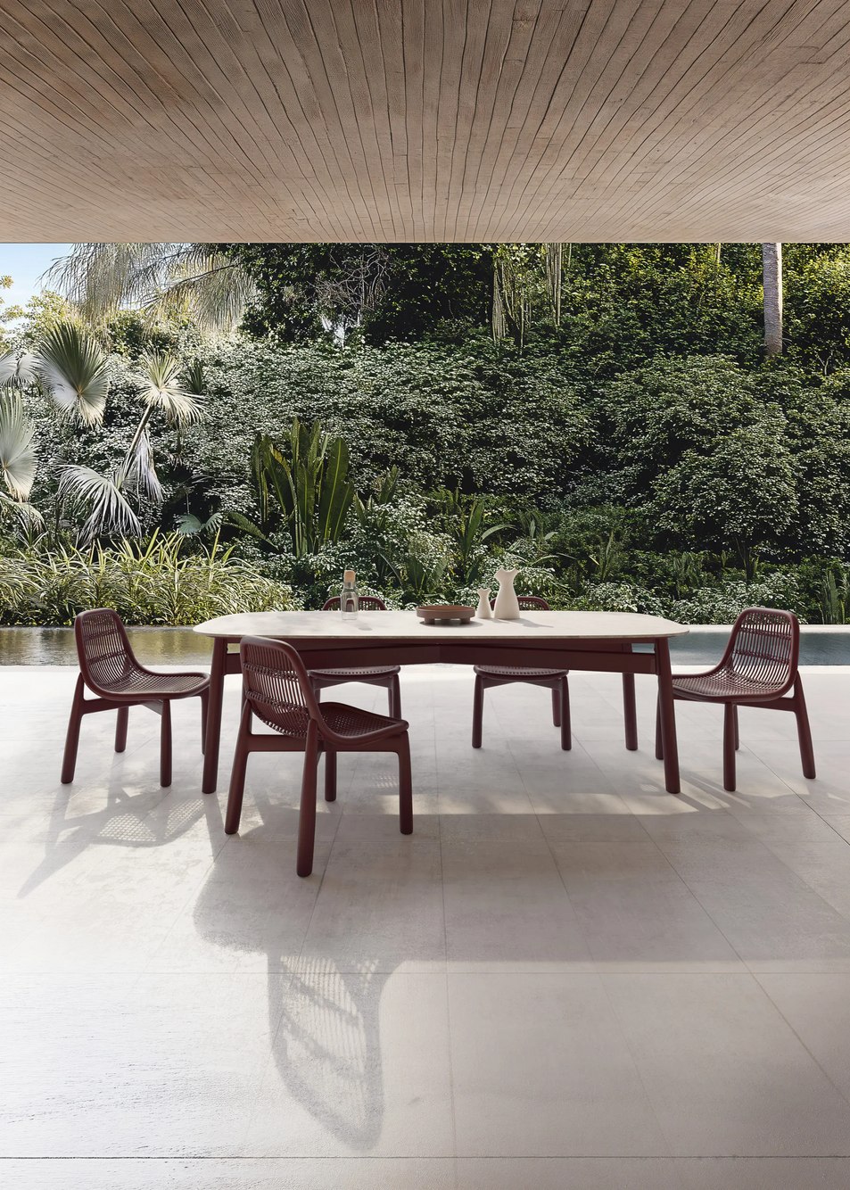 Serra Short Dining Table