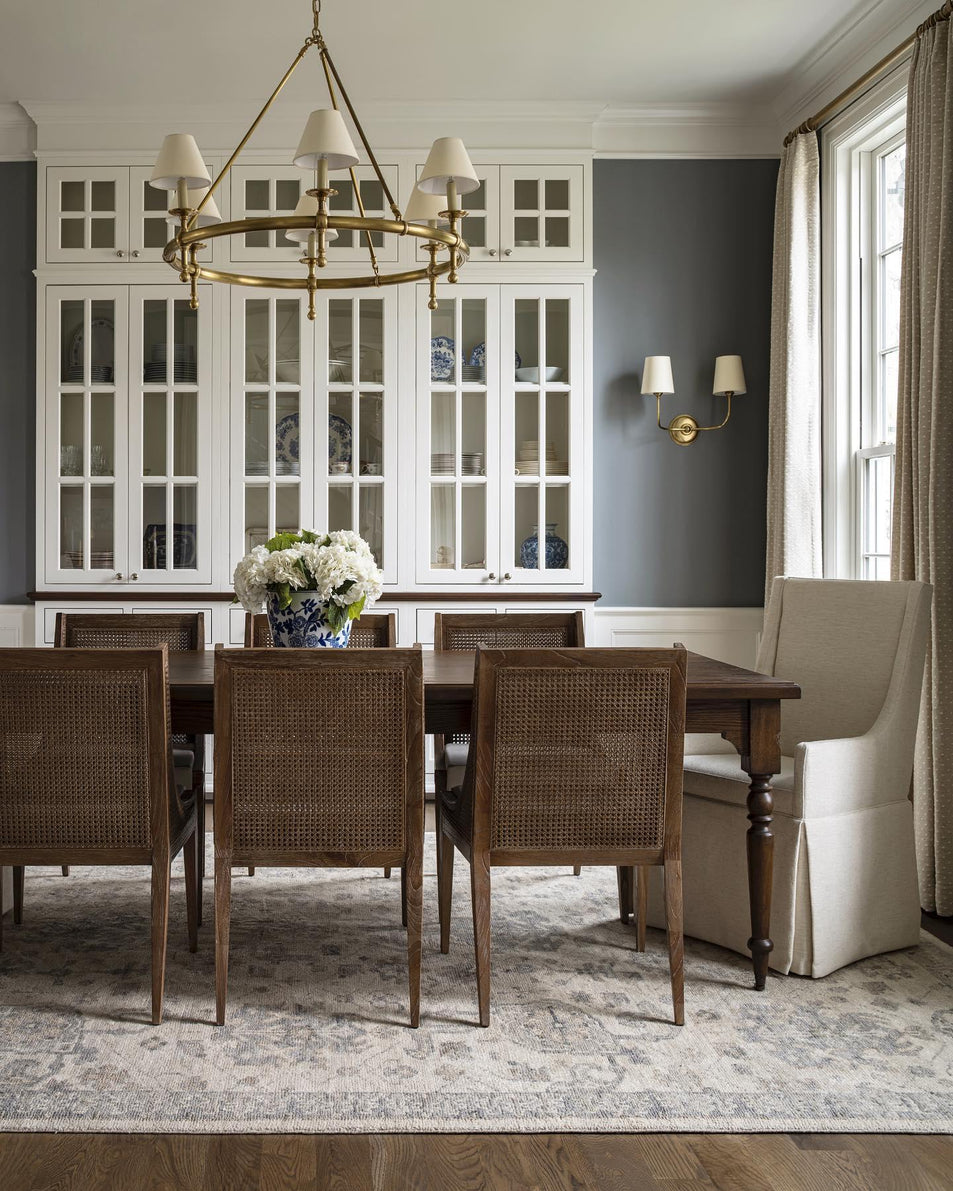 Classic Ring Chandelier, a premium Chandelier light by Visual Comfort & Co. Close - up image of its design.