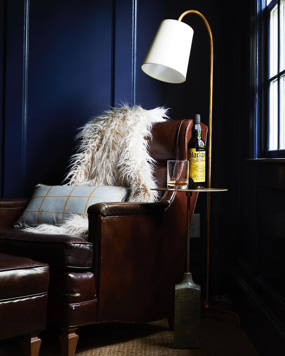 Mia Floor Lamp, a premium Decorative light by Visual Comfort & Co. Close - up image of its design.