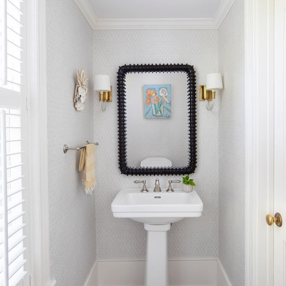Vivian Single Sconce, a premium Decorative light by Visual Comfort & Co. Close - up image of its design.