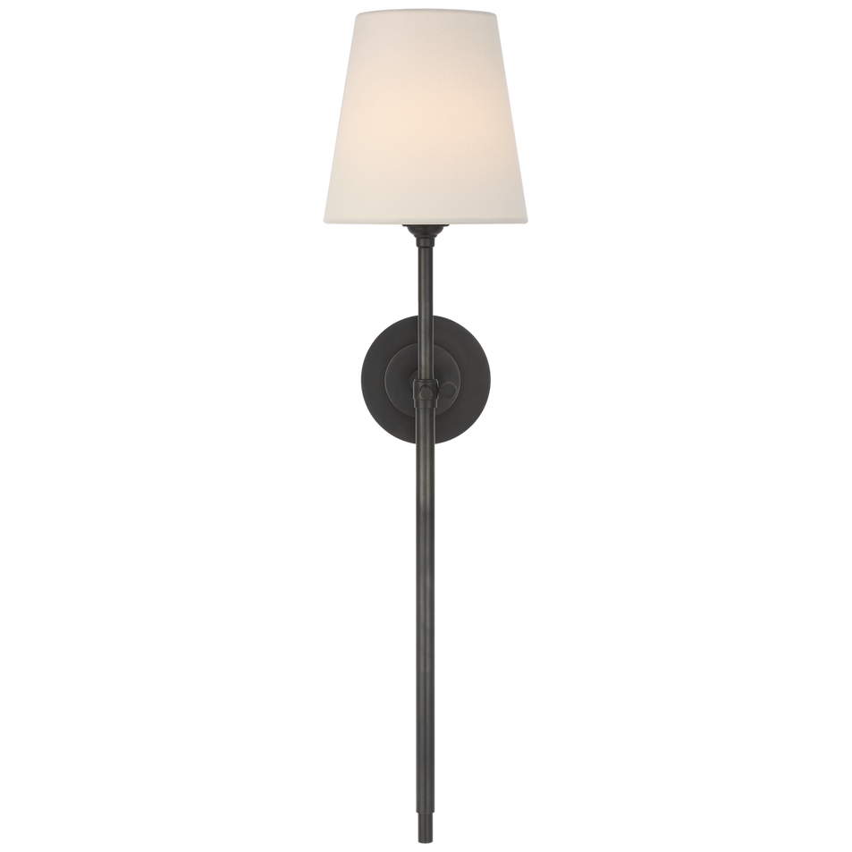 Bryant 27" Cordless Tail Sconce in Bronze