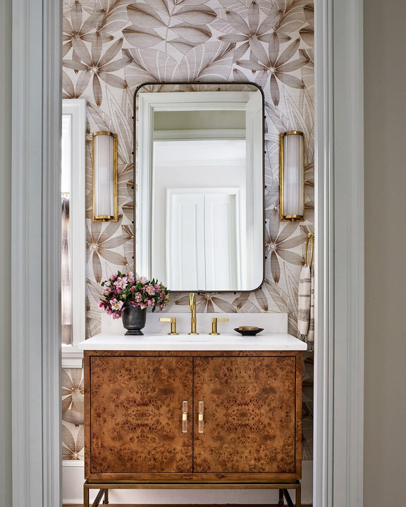 Dresser Long Glass Rod Light, a premium Bath light by Visual Comfort & Co. Close - up image of its design.