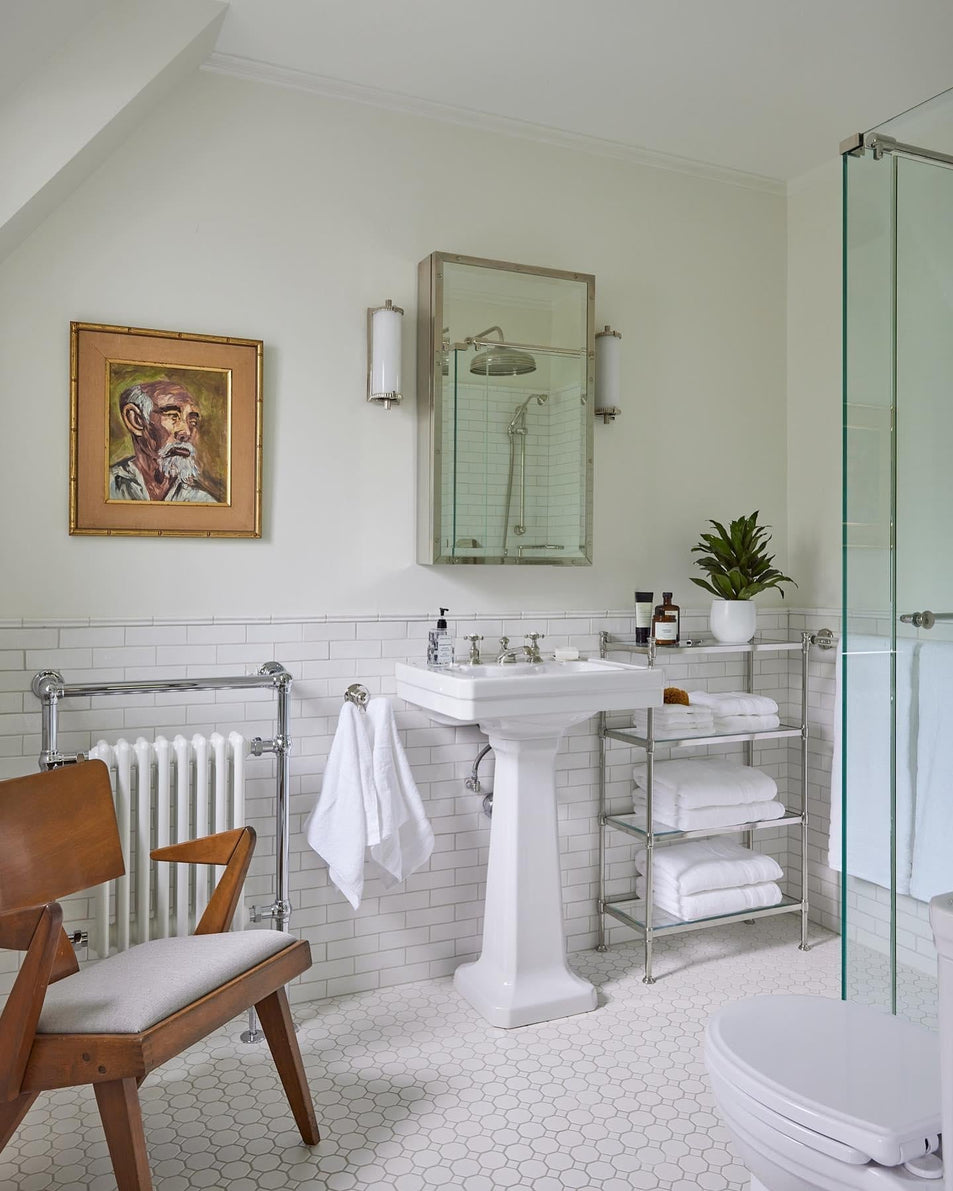 Calliope Short Bath Light, a premium Bath light by Visual Comfort & Co. Close - up image of its design.