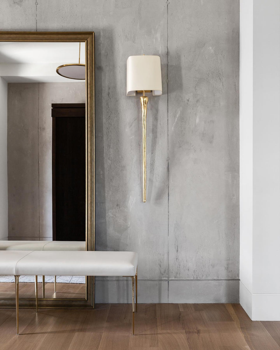 Sierra Tail Sconce, a premium Decorative light by Visual Comfort & Co. Close - up image of its design.