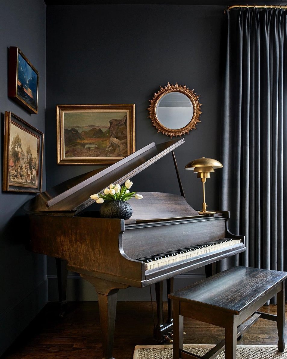 Whitman Desk Lamp, a premium Decorative light by Visual Comfort & Co. Close - up image of its design.