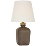 Josy 17" Cordless Table Lamp in Positano Sand with Linen