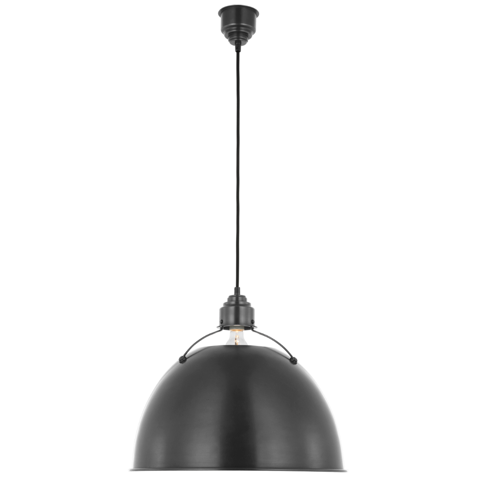 Eugene Large Pendant in Bronze