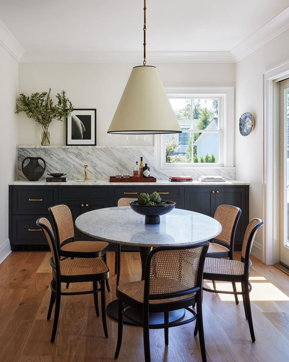 Goodman Large Hanging Lamp, a premium Pendant light by Visual Comfort & Co. Close - up image of its design.