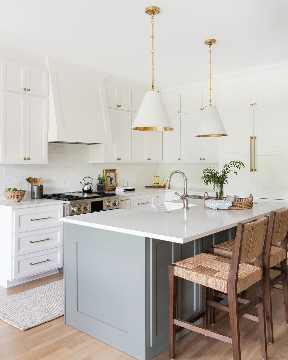 Goodman Small Hanging Light, a premium Pendant light by Visual Comfort & Co. Close - up image of its design.