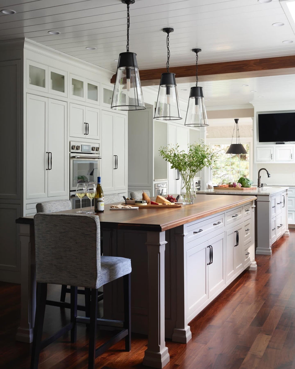 Robinson Large Pendant, a premium Pendant light by Visual Comfort & Co. Close - up image of its design.