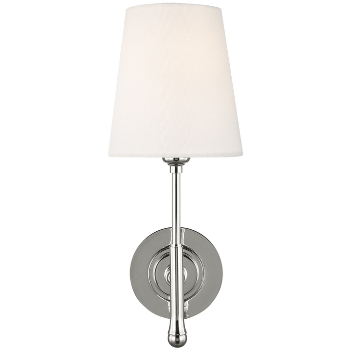 Capri Sconce, a premium Decorative light by Visual Comfort & Co. Close - up image of its design.