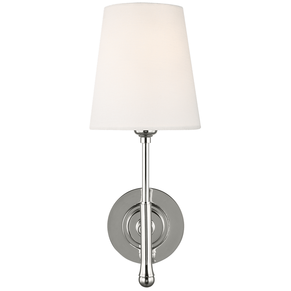 Capri Sconce, a premium Decorative light by Visual Comfort & Co. Close - up image of its design.
