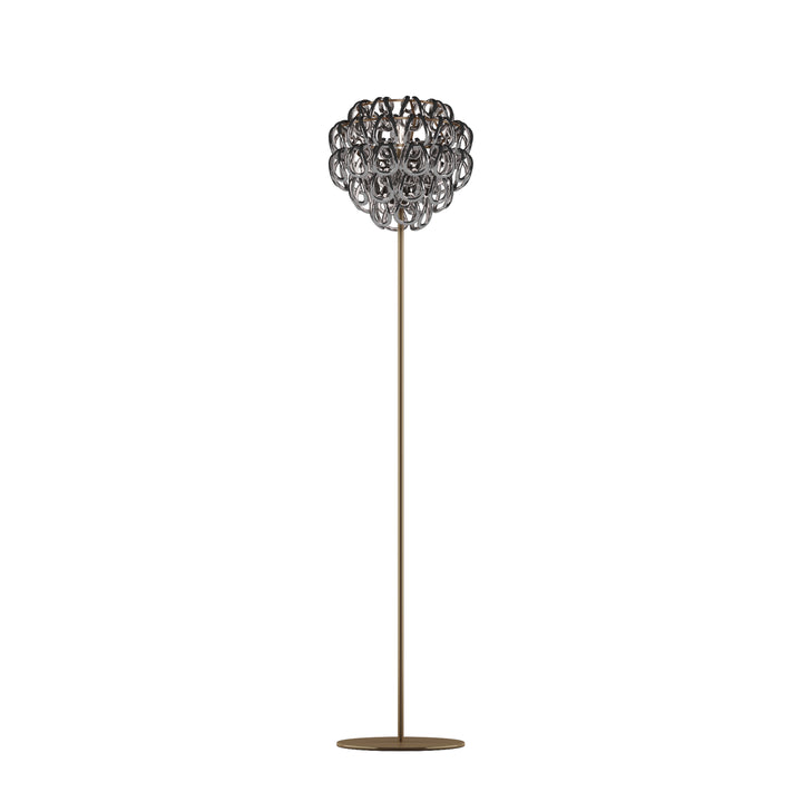 Vistosi Giogali PT Matt Bronze Cristallo nero nichel